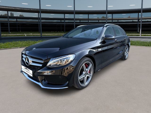 Mercedes-Benz C400T 4matic AMG L.+LED+Pano+Navi+Sportauspuff++