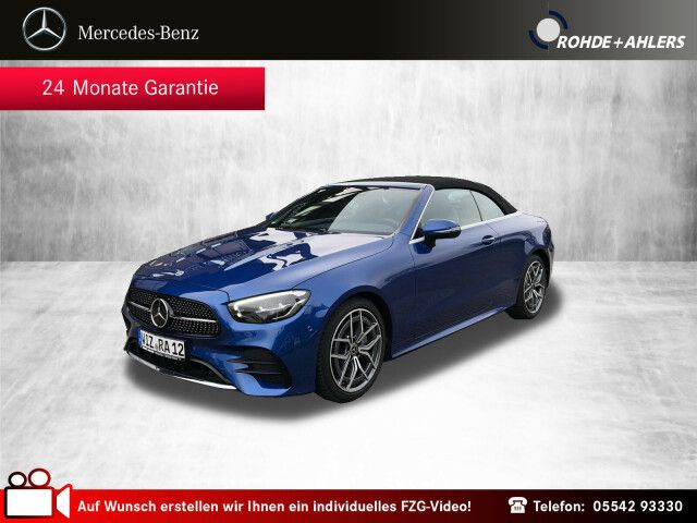 Mercedes-Benz E 220 d Cabrio AMG LINE+DISTRONIC PLUS+AMBIENTE