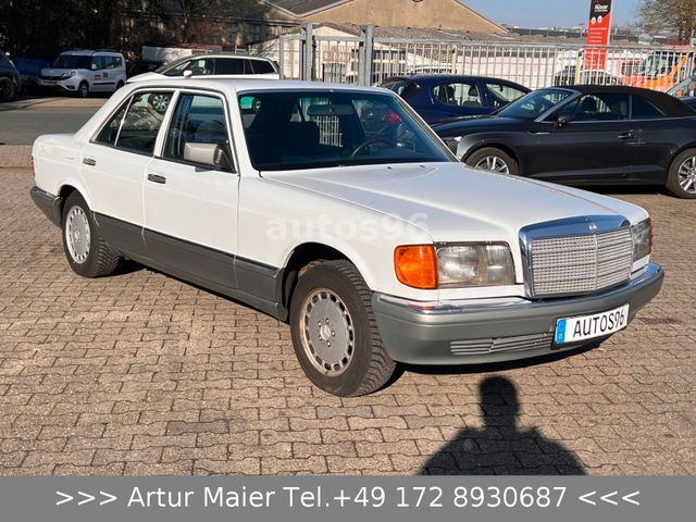 Mercedes-Benz S 300 W126 TÜV 01.2027 2 HAND Schiebedach Klima