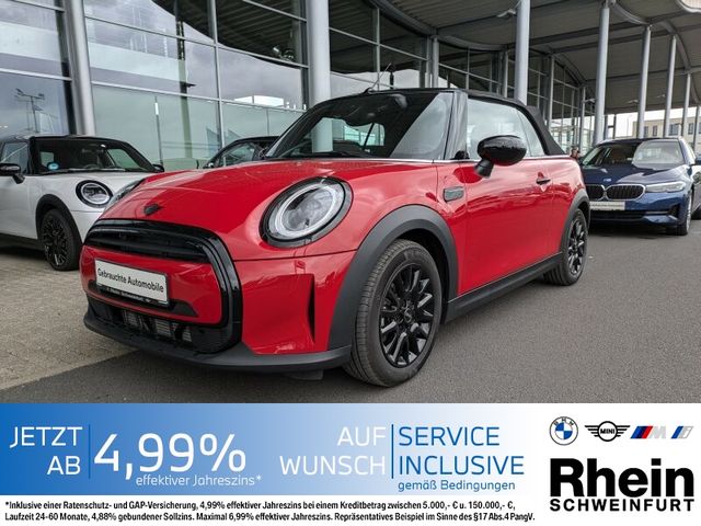 Mini Cooper Cabrio LED. Sportsitze. Teilleder.