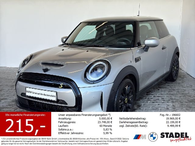 Mini Cooper S E 3-Türer Navi.LED.HuD.H&K.Pano.Rükam