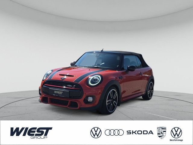 Mini Cooper S Cabrio JCW Aerodyn/LEDER/NAVI/LED/KAM/SHZ/KLIMA/PARK-ASSIST