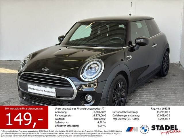 Mini One 3-Türer Pepper LED.PDChinten.Sitzhz.SportLR