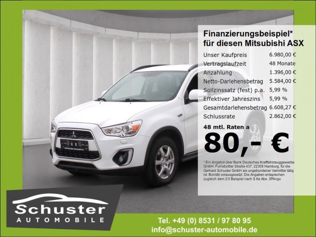 Mitsubishi ASX 1.8 Klassik Xenon Temp DAB AHK Klimaaut. CD