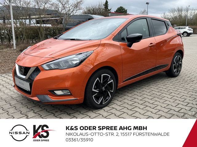 Nissan Micra 1.0 IG-T 5MT 92 PS N-DESIGN NC Int. Orange
