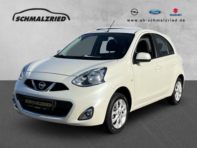 Nissan Micra Acenta Navi Temp Tel.-Vorb. PDC GA Speedlimiter Alu Klima Freisprech Allwetterreifen