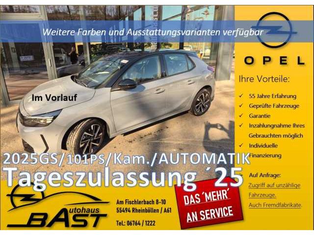 Opel Corsa -F Facelift 2025 Tageszulassung Automatik GS-Line LED Sitzheizung Lenkradheizung Parkpilot u Kamera Navi (...)