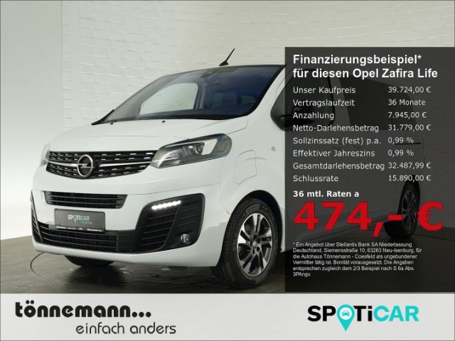 Opel Zafira Life e TOURER M 75kWh 8Sitzer+BI-XENON+NAVI+EL SCHIEBETÜREN+RÜCKFAHRKAMERA+KEYLESS+HIFI+MASSAGE