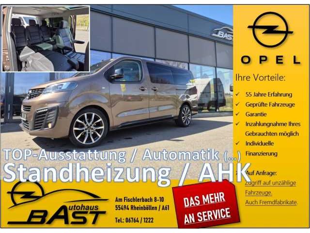 Opel Zafira Life L/XL ELEGANCE GLASDACH LEDER AUTOMATIK STANDHEIZUNG AHK KAMERA