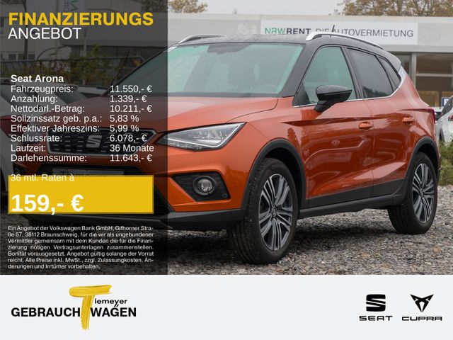 Seat Arona 1.0 TGI XCELLENCE KAMERA NAVI LED PARKLENK DAB