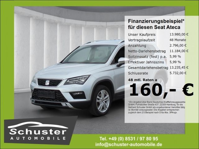 Seat Ateca Xcellence 4Dr 2.0TDI*AHK LED R-Kam Tempom