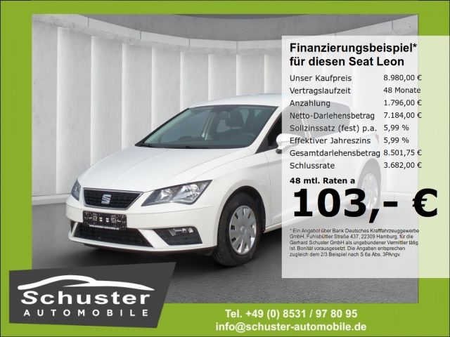 Seat Leon 1.2TSI*Temp PDC Blueto Nebelsch Klima Alarm