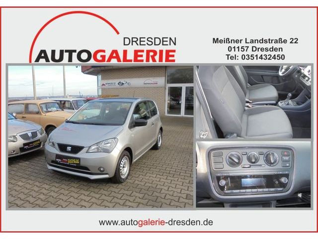 Seat Mii Reference 1,0 MPi; Klima,Radio,Metallic-Lac