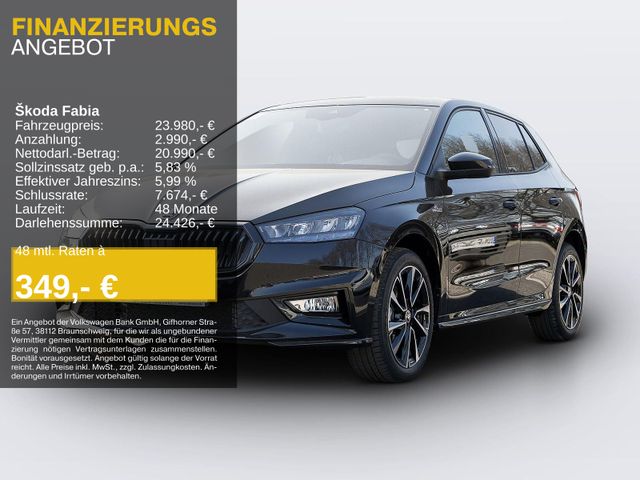 Skoda Fabia 1.0 TSI DSG MONTE CARLO LM17 VIRTUAL SITZHZG KAMERA