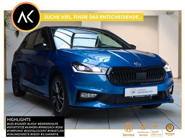 Skoda Fabia 1.0 TSI Monte Carlo 116PS-LED Panodach LM