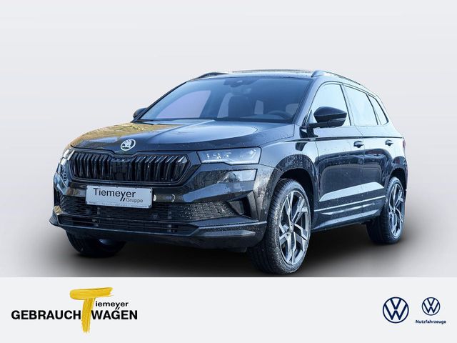 Skoda Karoq 2.0 TSI DSG 4x4 SPORTLINE LM19 LEDER PANO AHK