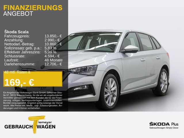 Skoda Scala 1.0 TGI STYLE LM17 NAVI PDC+ KAMERA SITZH DAB