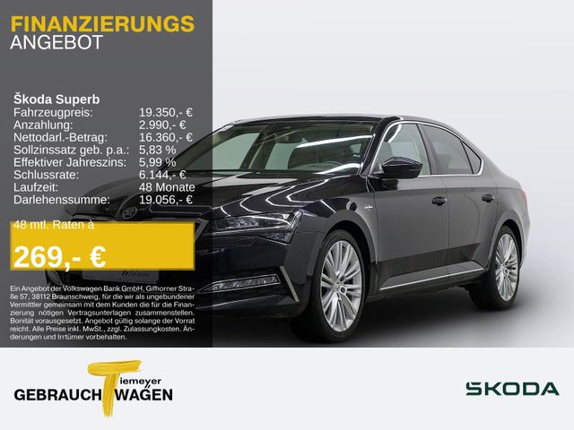 Skoda Superb eHybrid L+K LM19 LEDER AHK PANO COLUMBUS