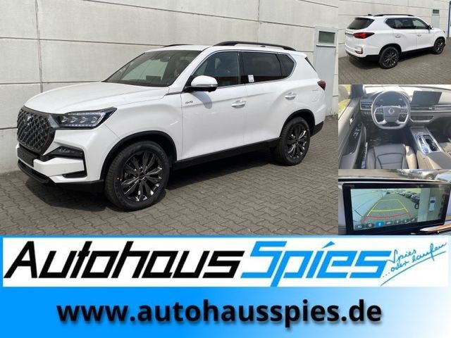 SsangYong Rexton 2.2 E-XDI 4WD 8AT MY25 Black 3.5t AHL GSD ACC 360Kam