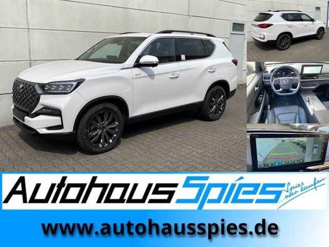 SsangYong Rexton 2.2 E-XDI 4WD 8AT MY25 Black 3.5t AHL GSD ACC 360Kam