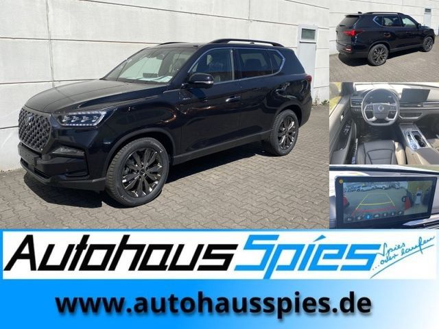 SsangYong Rexton 2.2 E-XDI 4WD 8AT MY25 Black 3.5t AHL GSD ACC 360Kam
