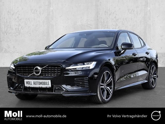 Volvo S60 R Design Recharge Plug-In Hybrid AWD T8 Twin Engine EU6d HUD Navi Leder Digitales Cockpit