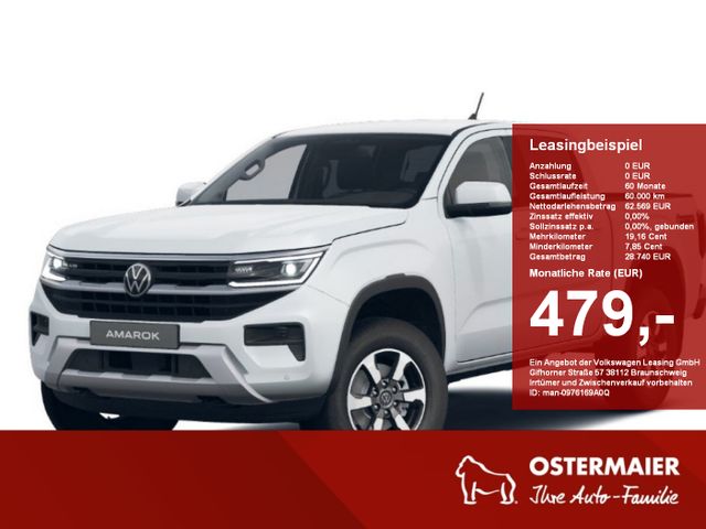 VW Amarok Style DC 3.0TDI 241PS Automatik 4Motion 5J-GARANTIE,AHK,NAVI,IQ-LIGHT,KEYLESS