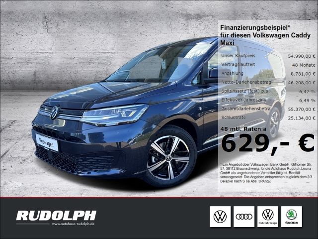 VW Caddy Maxi Style 2.0 TDI 7-Sitzer DSG LED Navi AHK SHZ PDC