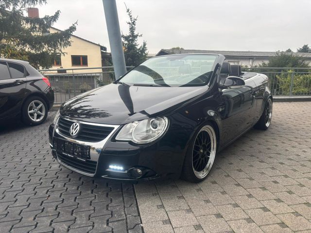 VW Eos 3.2 VR6 BUB DSG 18" BBS LE MANS Repl. Leder