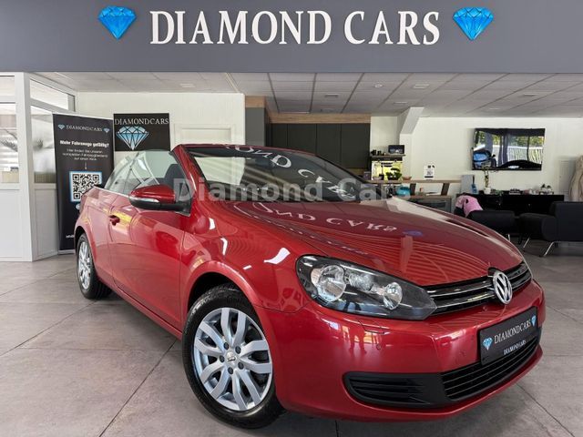 VW Golf VI Cabriolet * SCHECKHEFT * SHZ * PDC *