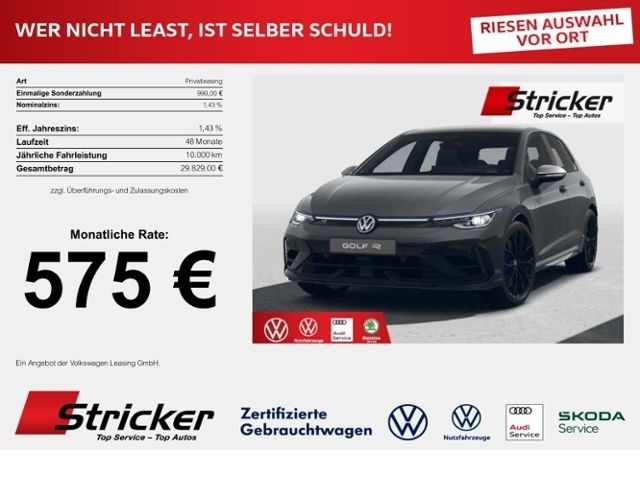 VW Golf R BLACK EDITION 333 PS AKRAPOVIC AHK Harma