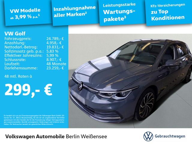 VW Golf VIII 1.5 eTSI Style*ACC*LED*NAVI*APP*SHZ*