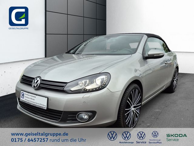 VW Golf VI Cabriolet 1.4 TSI *DSG*XENON*AHK*NAVI*PDC*TEMP*SHZ*LEDER*