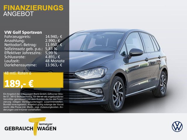 VW Golf Sportsvan 1.5 TSI JOIN NAVI KAMERA SITZHZ