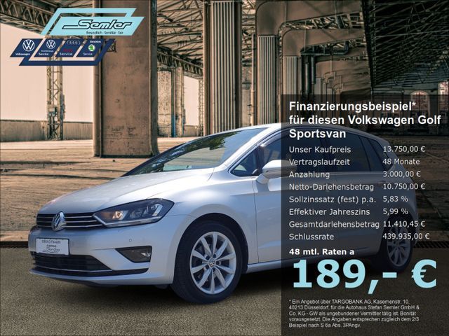 VW Golf Sportsvan VII Highline 1.4 TSI Bi-Xenon PDC