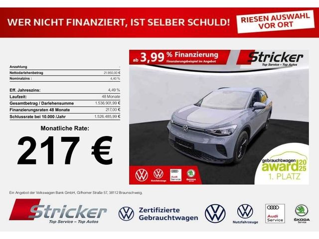 VW ID.4 Pure 217,-ohne Anzahlung Navi ACC