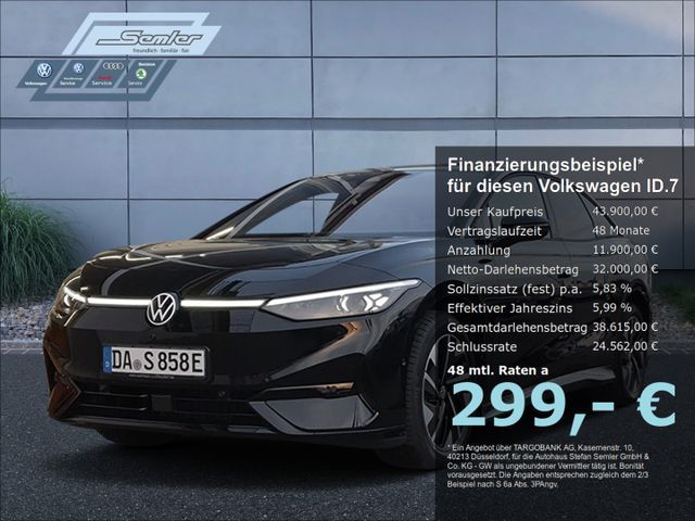 VW ID.7 Pro 210 kW 360°KAM HUD NAVI MATRIX MASSAGE