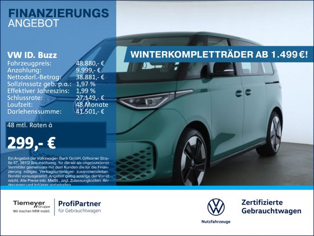 VW ID.Buzz PRO 360 AHK LM21 ACC eTÜREN eKLAPPE