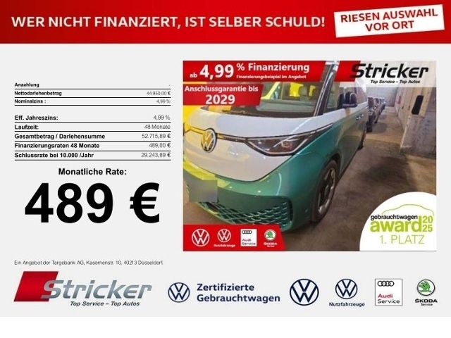 VW ID.Buzz Pro 150/77 489,-ohne Anzahlung IQ.Light