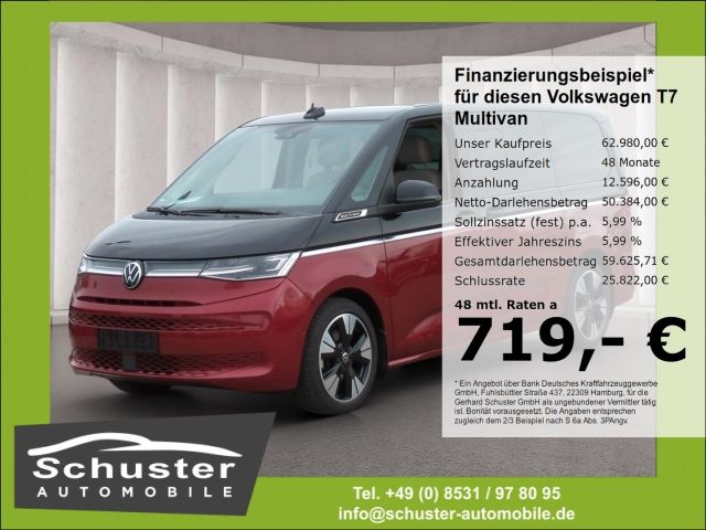 VW Multivan LÜ Style TDI*AHK Panodach Sitzbelüft