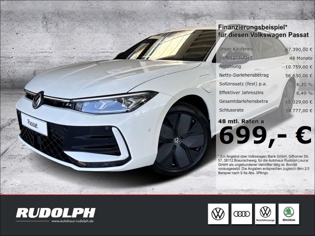 VW Passat R-Line 1.5 TSI eHybrid 6-Gang-DSG LED AHK BT HarmanKardon