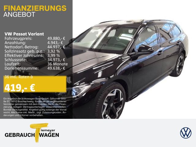 VW Passat Variant eHybrid R-LINE BLACK NP75 PANO LM19 HuD