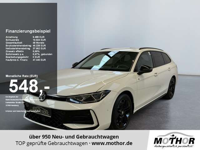 VW Passat Variant R-Line 2.0 TDI 4Motion DSG Black