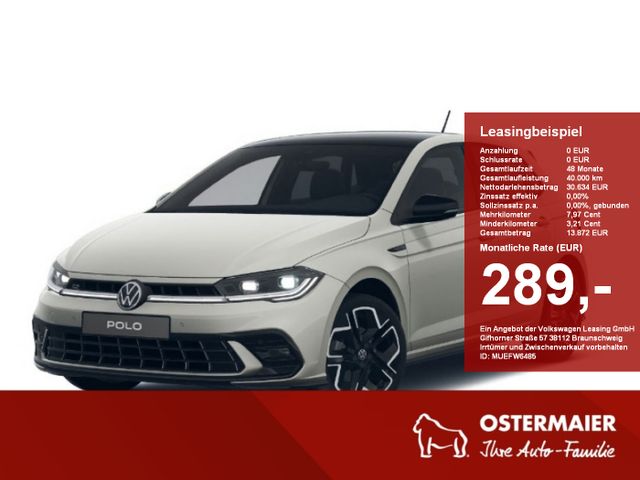 VW Polo R-Line 1.0TSI 116PS DSG 5J-GARANTIE,IQ.LIGHT,KAMERA,KEYLESS,PDC,17ALU