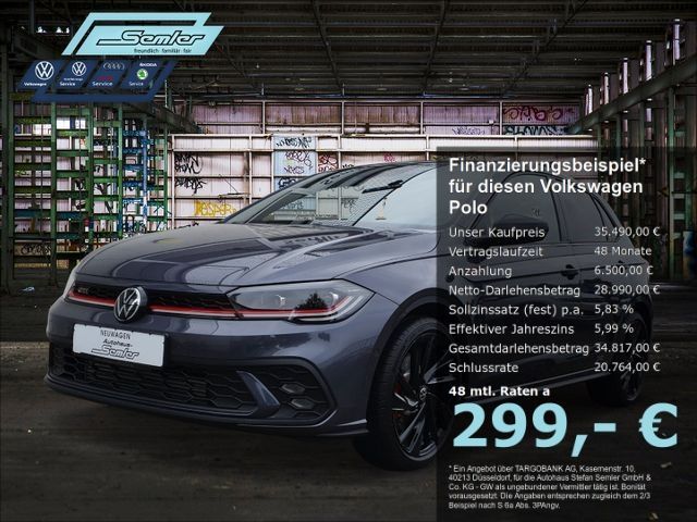 VW Polo GTI 2.0 TSI DSG Edition 25 BEATS MATRIX