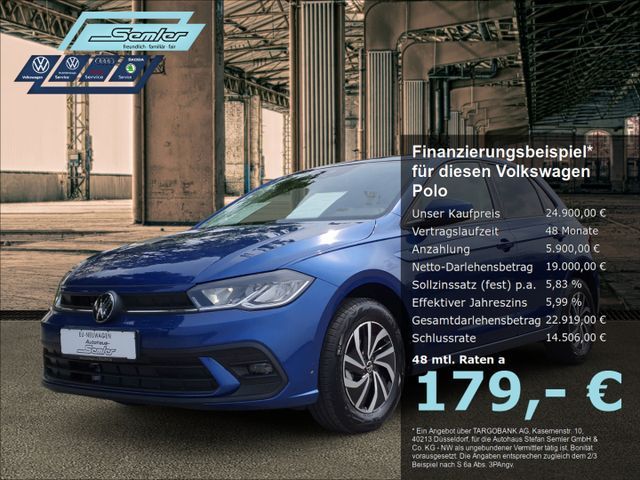 VW Polo 1.0 Life DSG LED SHZ R-KAM APP KLIMA PDC
