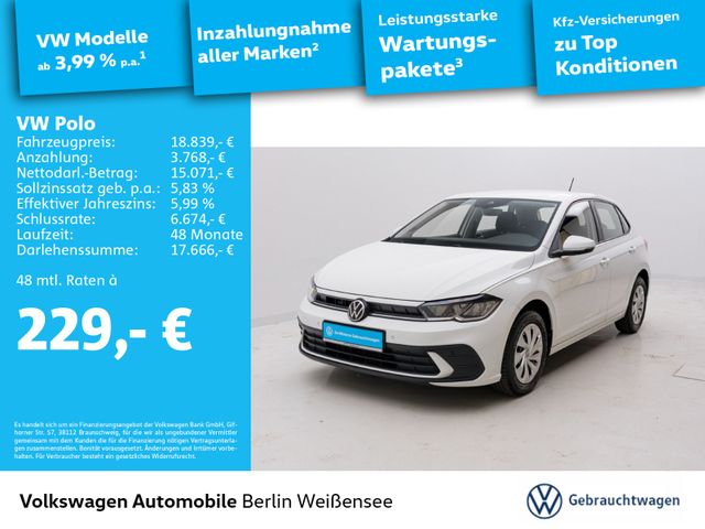 VW Polo 1.0 TSI DSG*LIFE*VC*LED*APP*KLIMA*MFL*