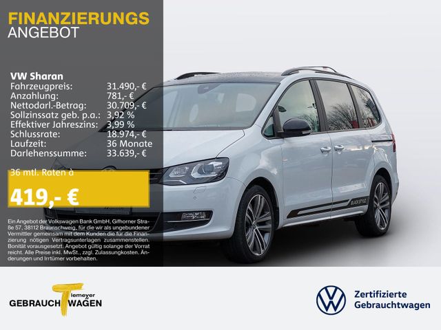 VW Sharan 2.0 TDI DSG HIGHLINE 7SITZE LEDER XENON LM18