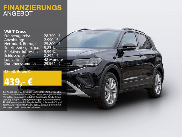 VW T-Cross 1.0 TSI DSG GOAL Life NAVI SiHZG LED RFK LM17