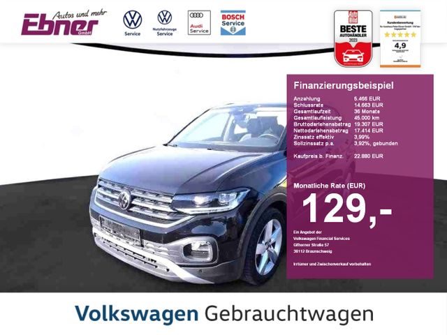 VW T-Cross STYLE TSI DSG ACC+KAMERA+LED+NAVI+APP+17 ALU!